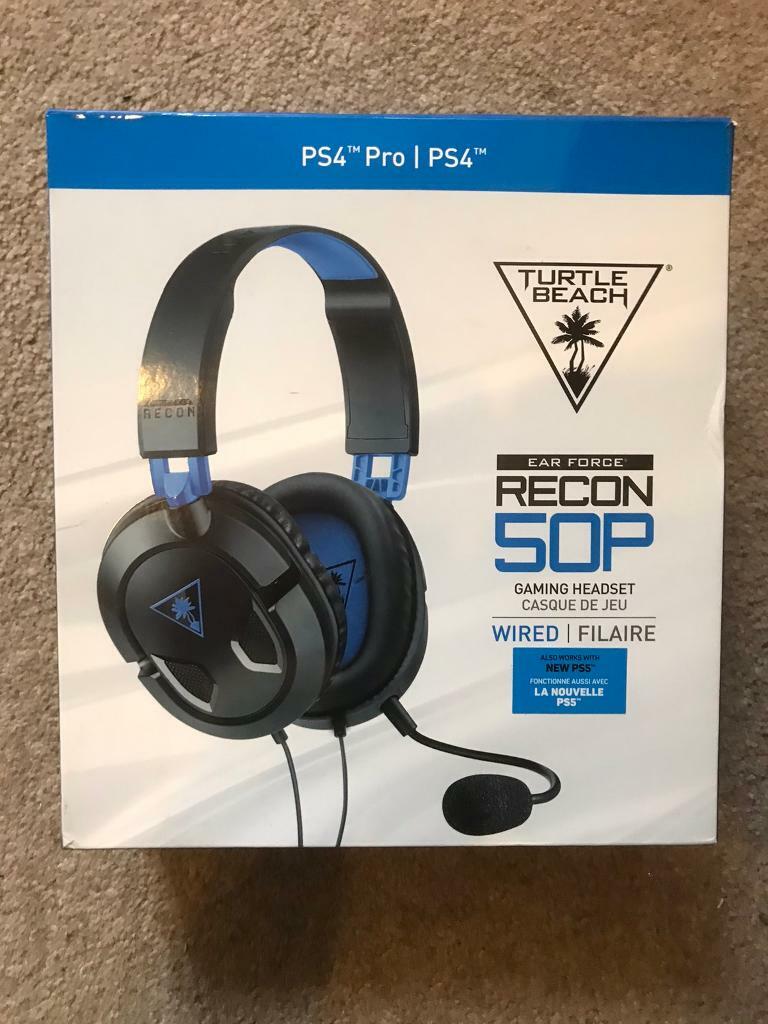 Turtle Beach Recon 50P Gaming Headset PS4 in Kinross, Perth and