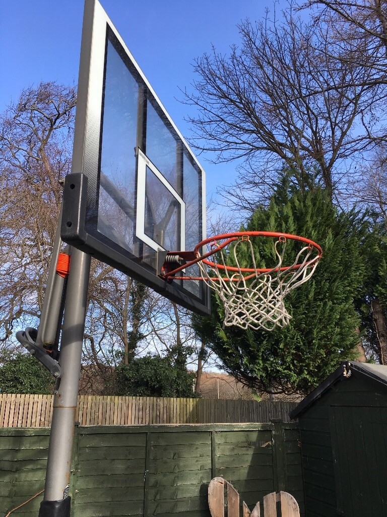 Spalding Professional Freestanding Adjustable Basketball Hoop in