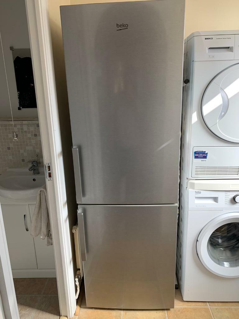Beko grey fridge freezer in Hedge End, Hampshire Gumtree