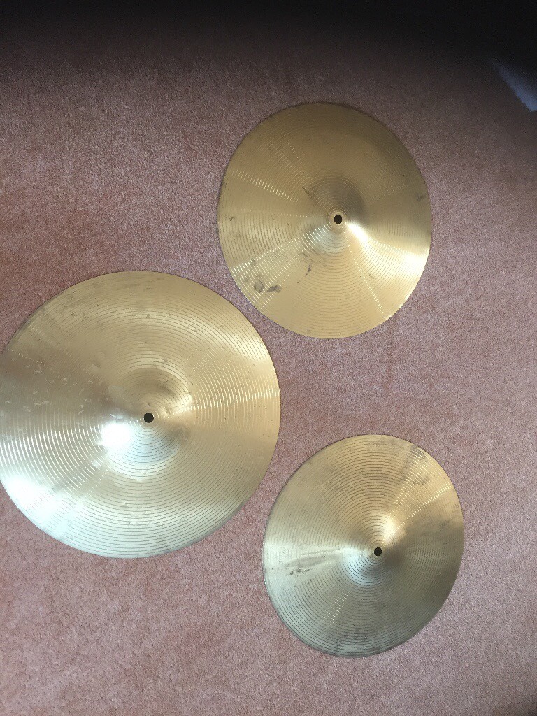 3 cymbal set for sale in Ware, Hertfordshire Gumtree