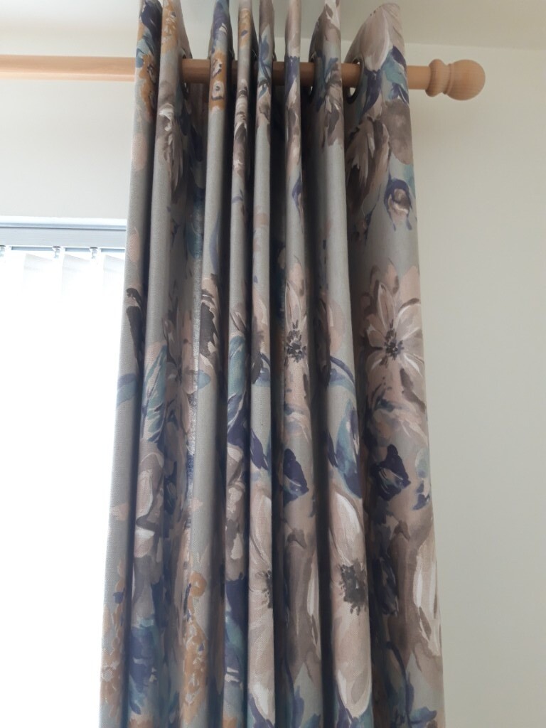 Scatterbox Rosie Curtains Width 106 Inches Each Drop 90 Inches