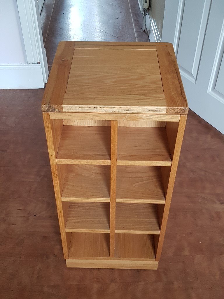 Multiyork Copenhagen Rotating CD Tower Light Oak in Frodsham