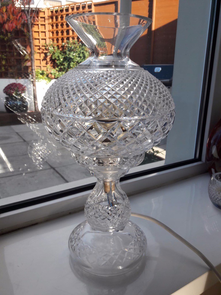 WATERFORD CRYSTAL HURRICANE LAMP LISMORE PATTERN in Comber, County Down Gumtree