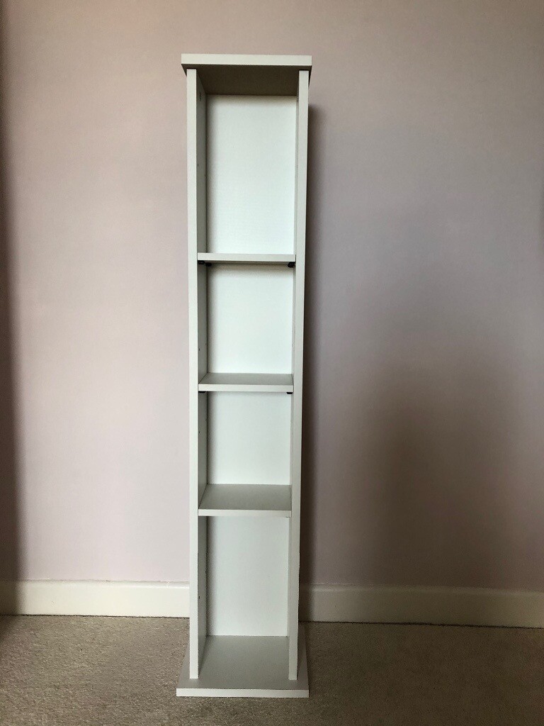 Tall/Narrow White Shelving Unit in Southsea, Hampshire Gumtree