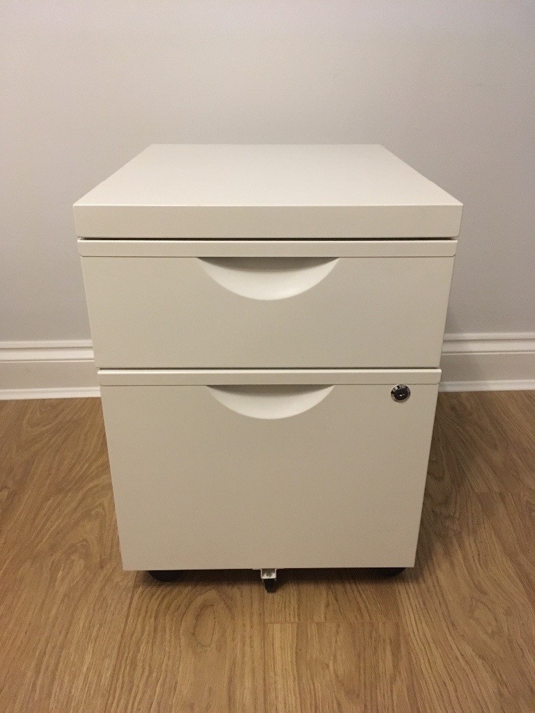 Ikea Erik Locking File Cabinet With Two Keys In Wimbledon
