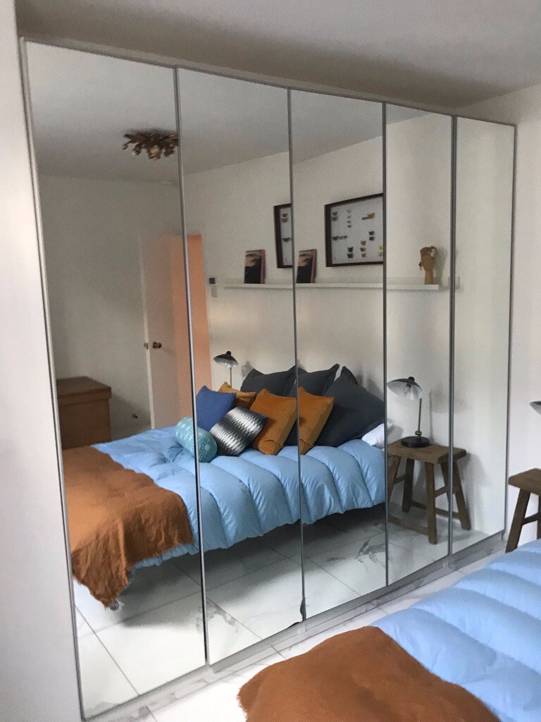 Large Mirrored Wardrobe PAX Ikea in Fulham, London Gumtree