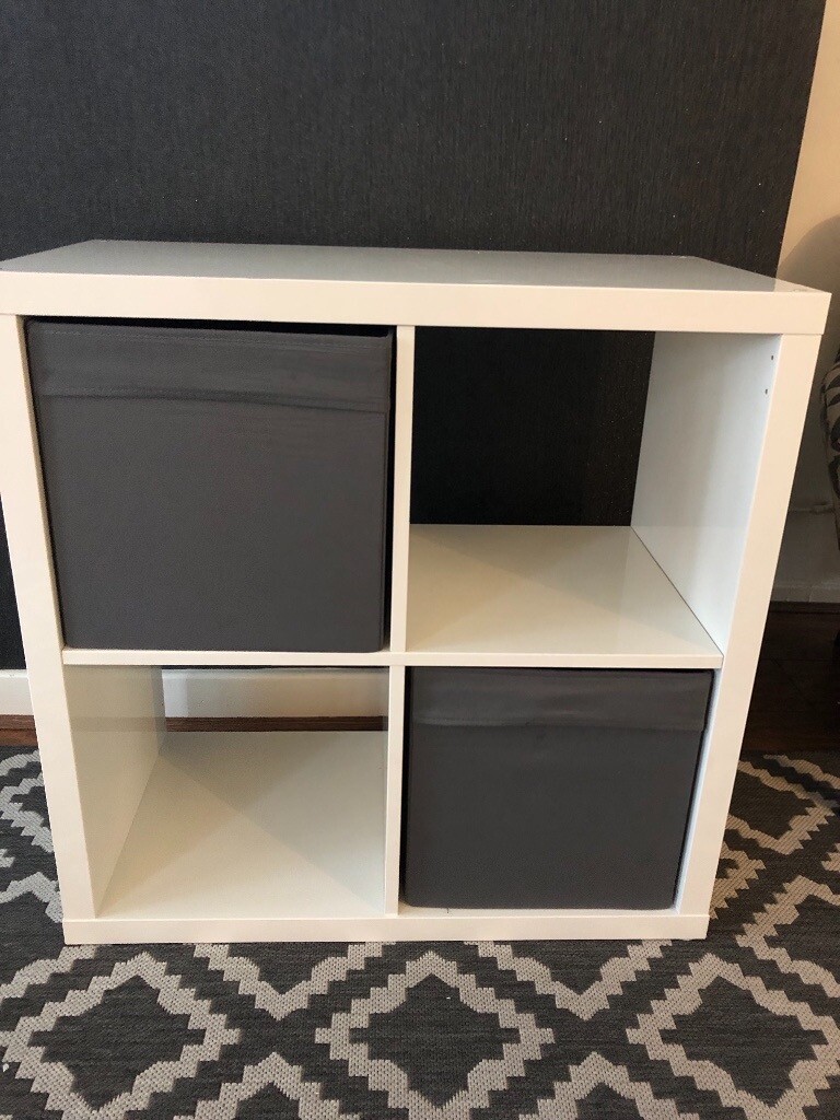 Ikea KALLAX Shelving unit, highgloss white, 77x77 cm. BRAND NEW. in Liverpool, Merseyside