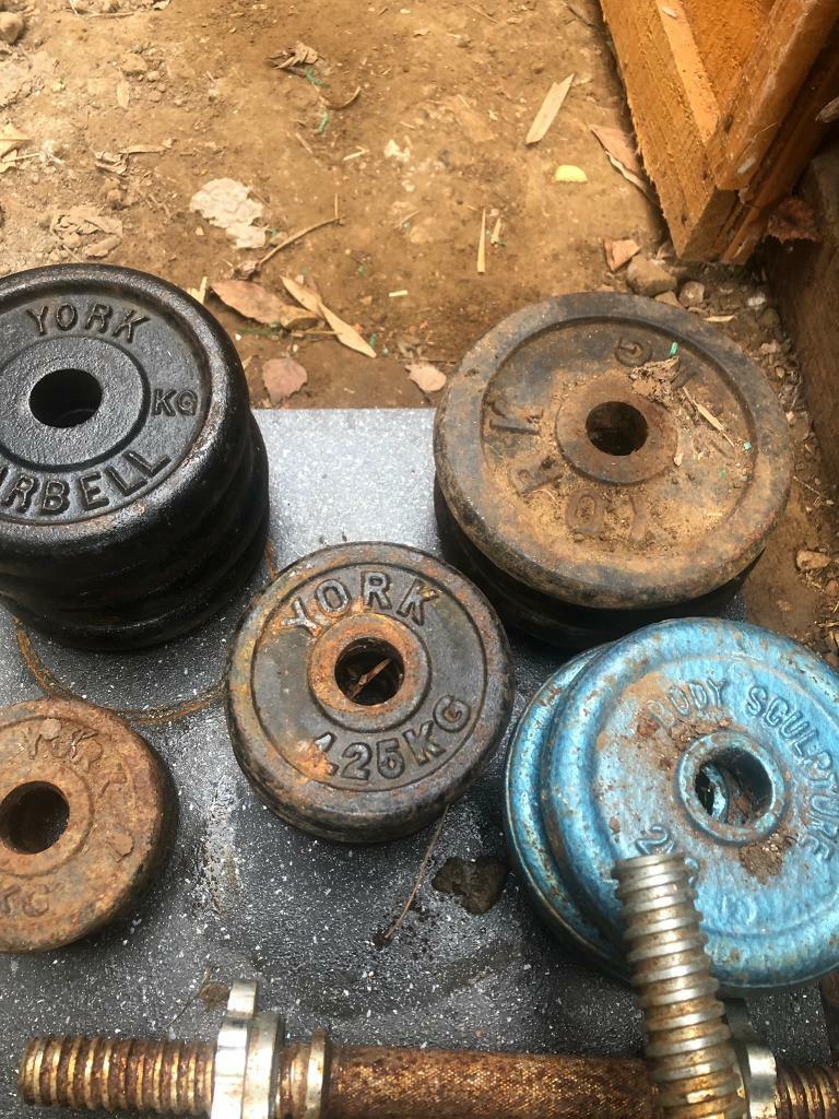 Weight lifting plates in Corby, Northamptonshire Gumtree