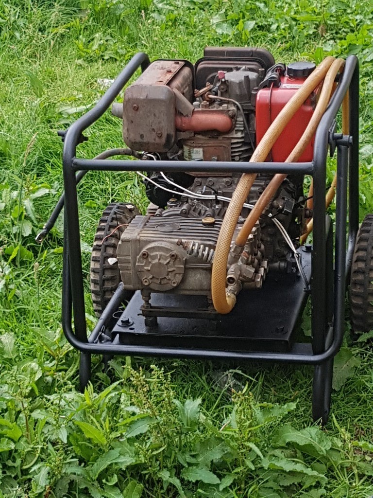 Yanmar Diesel pressure washer/jetwash swap in Rutherglen, Glasgow