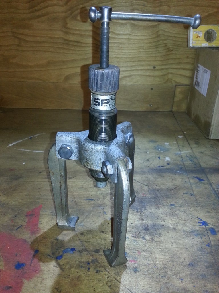 Sykes Pickavant 3 Legged Hydraulic Puller 1500 Ram 1504 Legs in