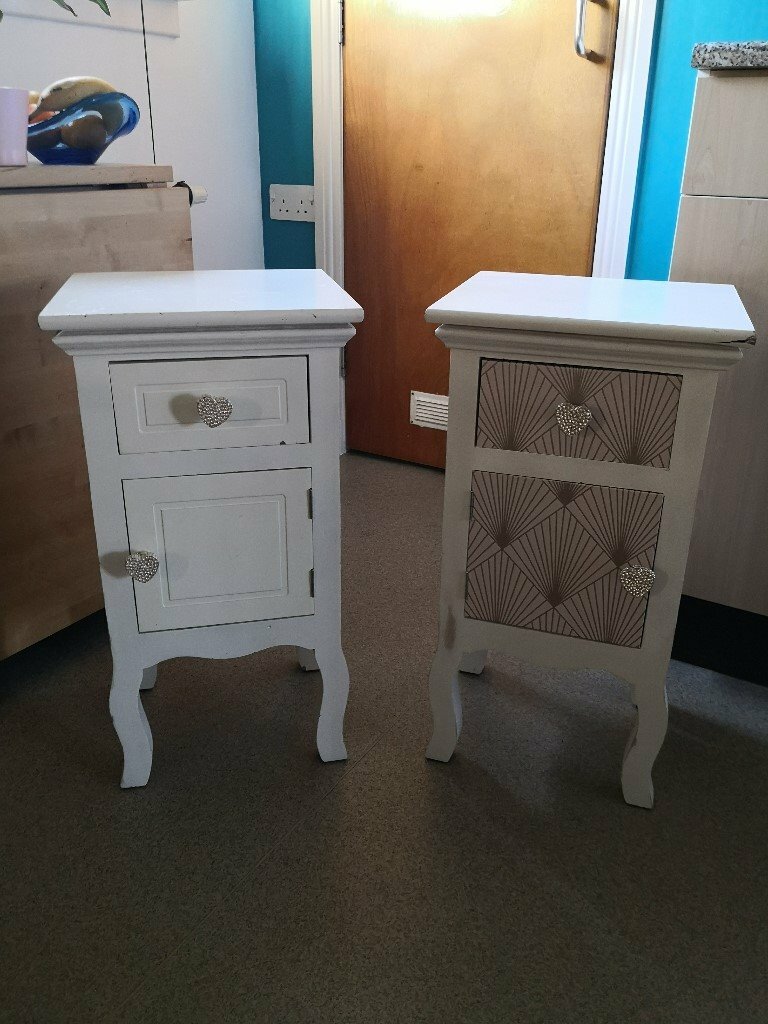 Two lovely bedside / units / side tables from Dunelm Mill £25