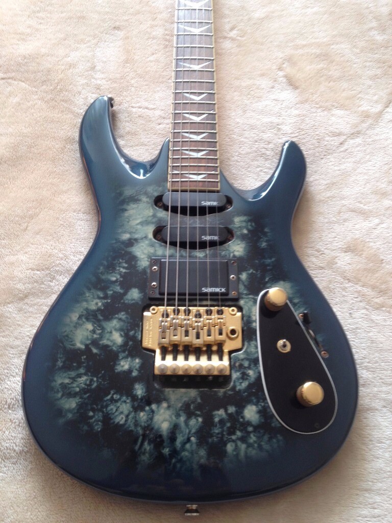 Samick Artist Series KR660MSMBL Superstrat Electric Guitar for sale