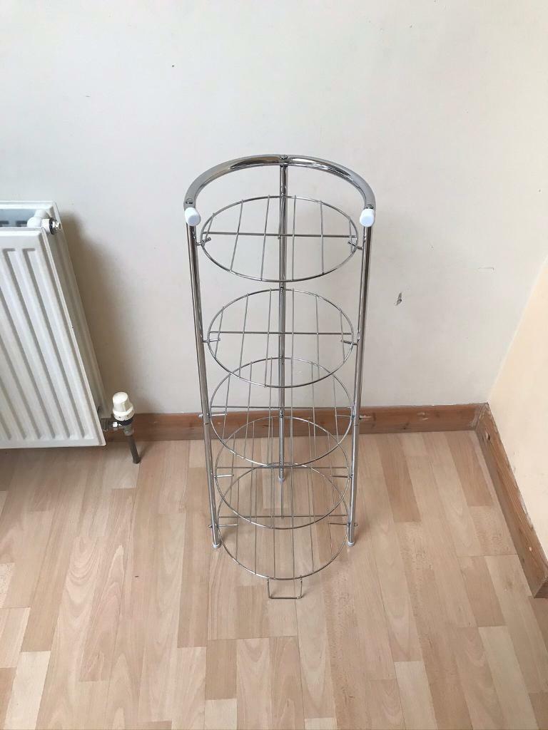Brand new Argos Home 5 Tier Circular Chrome Pan Stand. in Horsforth