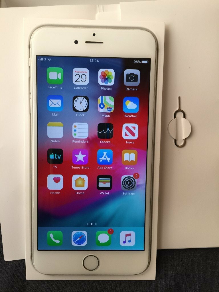 Good Condition iPhone 6 Plus Silver 64GB Unlocked to All Networks | in