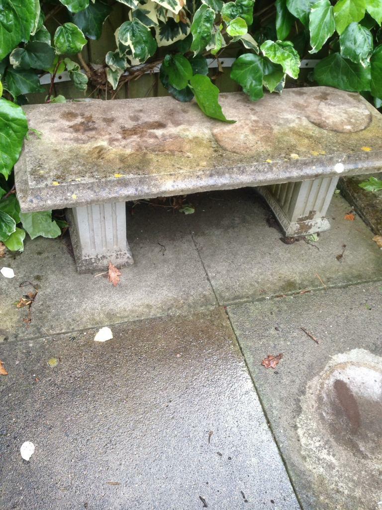 Concrete garden bench/ table | in Fareham, Hampshire | Gumtree