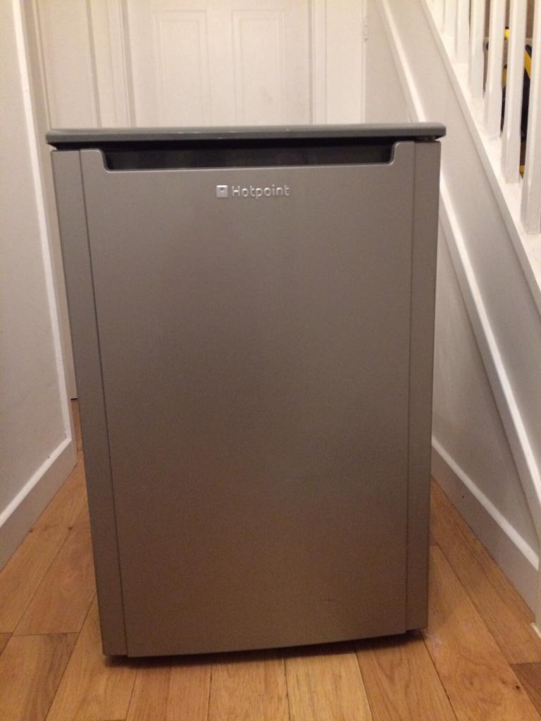 Hotpoint Grey/Silver Undercounter/Freestanding Fridge in Dorridge