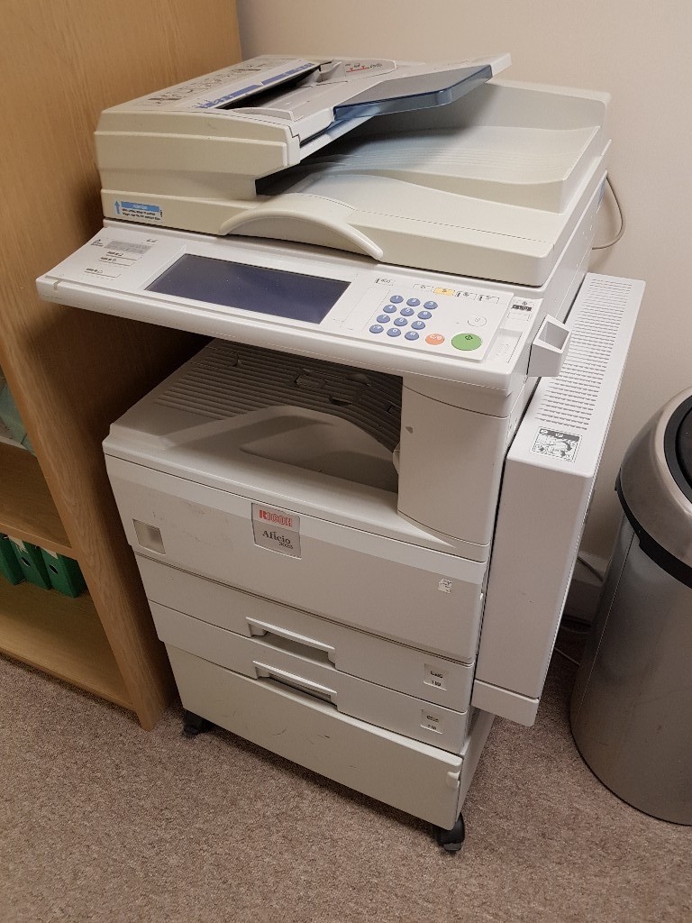 FREE Ricoh Aficio 3025 Photocopier not working properly in