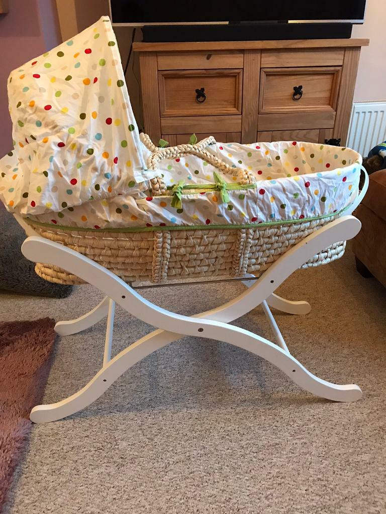 Kiddicare Moses basket and stand in Southampton, Hampshire Gumtree