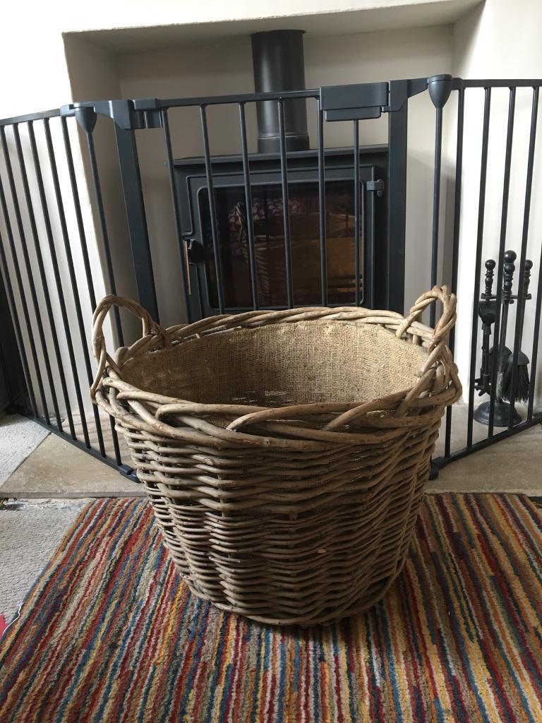 Large log basket in Clevedon, Somerset Gumtree