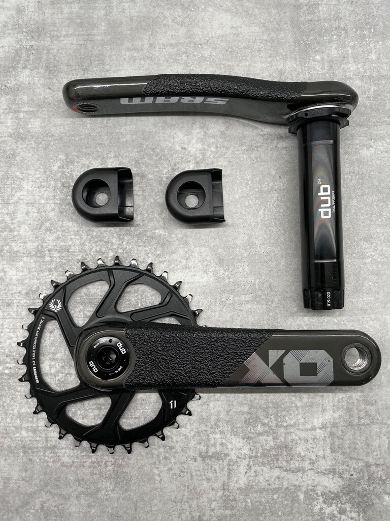 SRAM XO1 DHカーボンクランク、165mm SRAM XO1 DHカーボンクランク、165mm