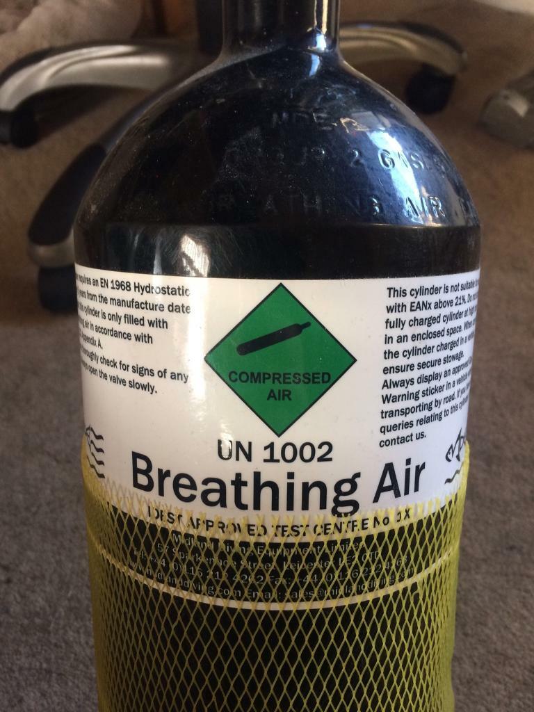 4L, 450bar air diving bottle fir air rifle ,with fitted