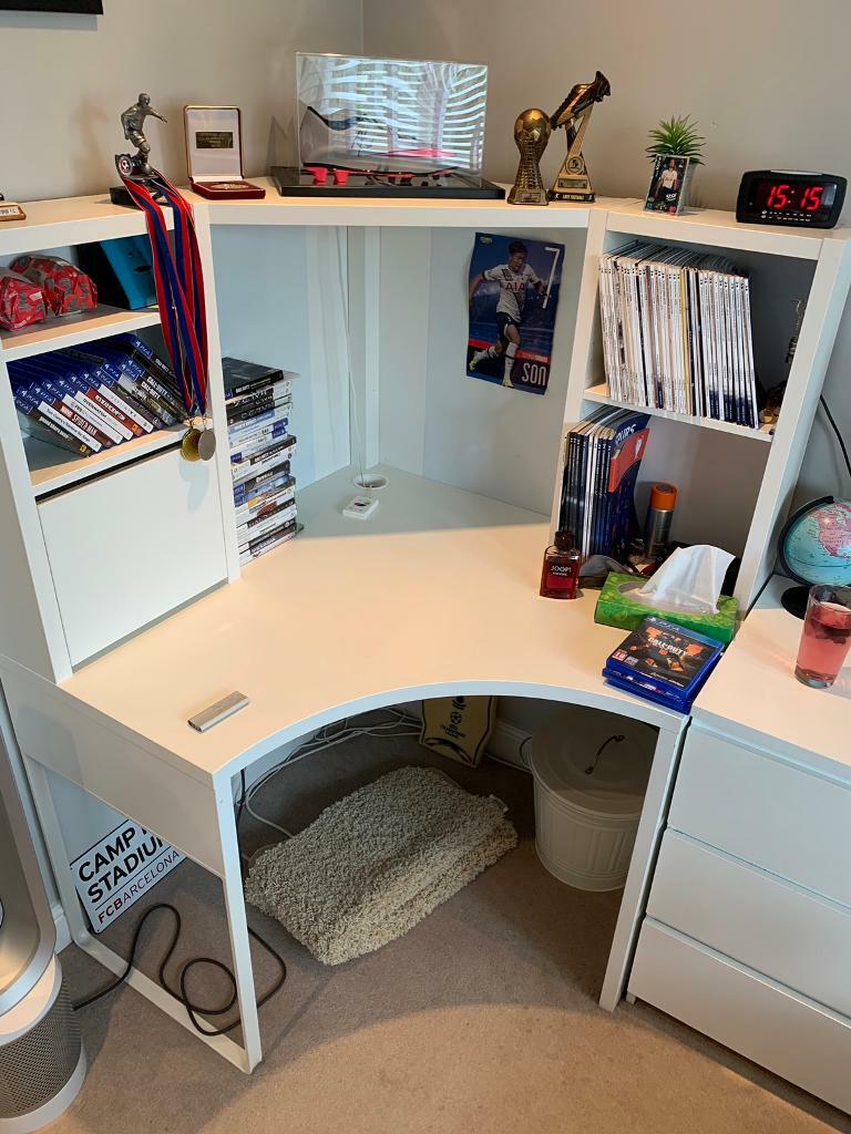 Ikea Corner Desk In Huntingdon Cambridgeshire Gumtree