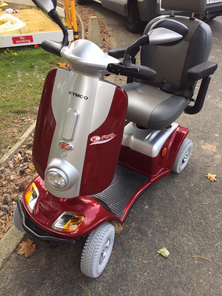 Kymco foru 8mph mobility scooter with