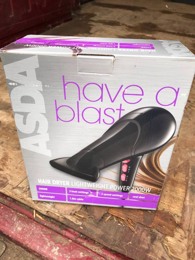Asda Hairdryer In Newton Abbot Devon Gumtree