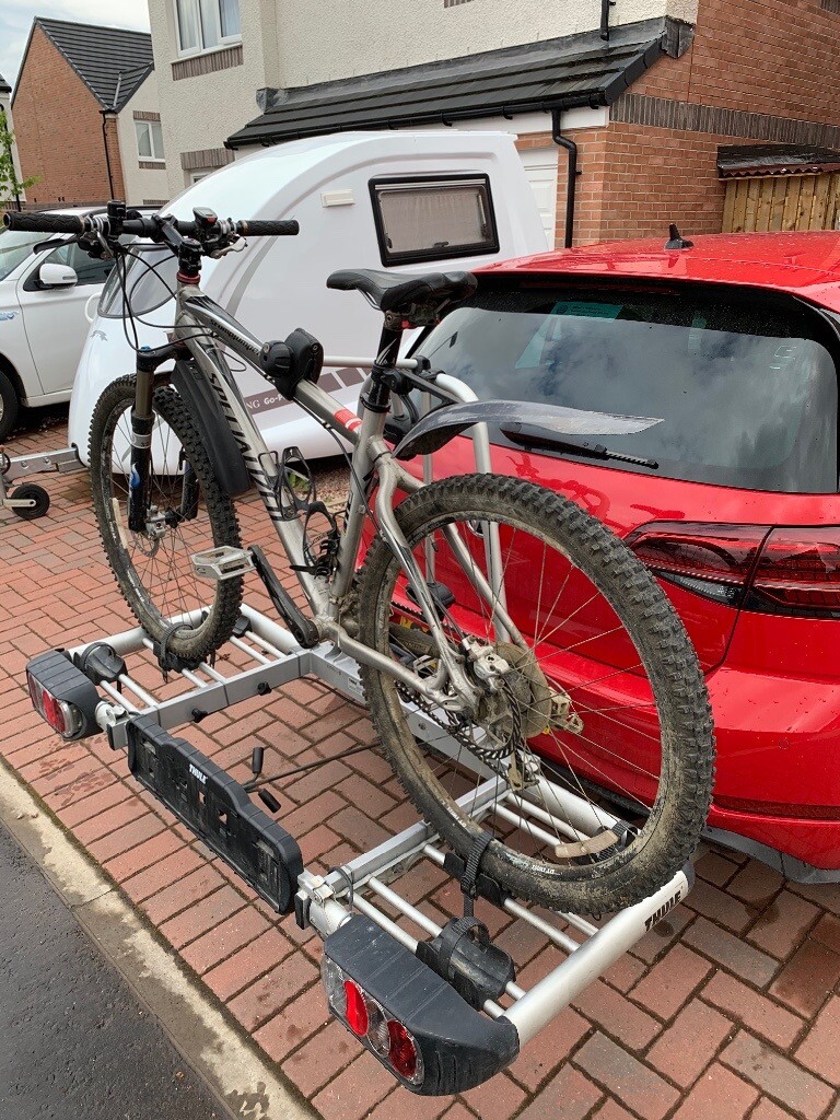 Thule euroclassic pro 903 foldable Towbar 4 cycle carrier in Kinross