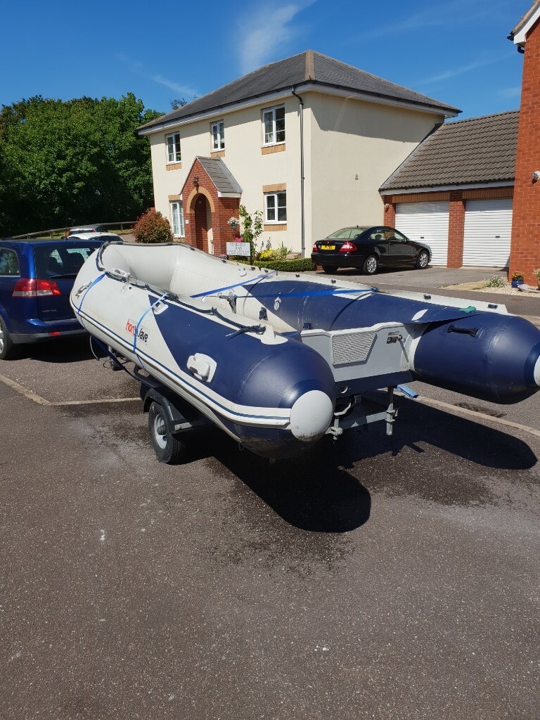 Inflatable Boat Honwave 4M SIB Honda BF20 Outboard Sprite Trailer