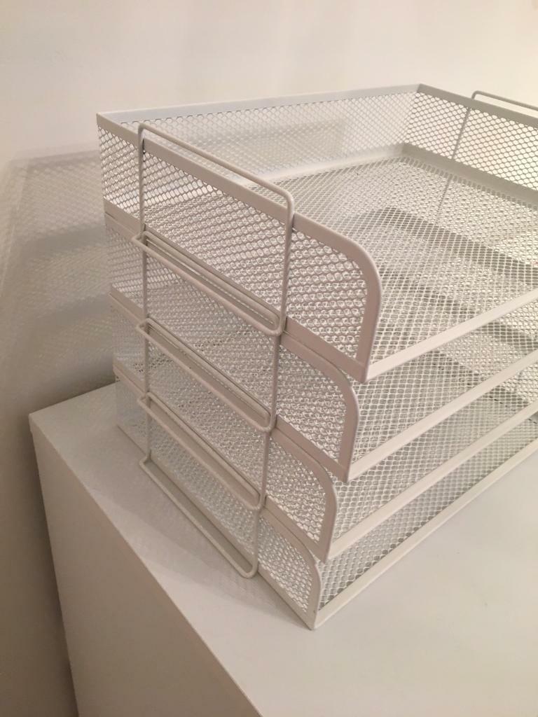 Set of 4 IKEA Filing/Letter Trays in Ashington, Northumberland Gumtree