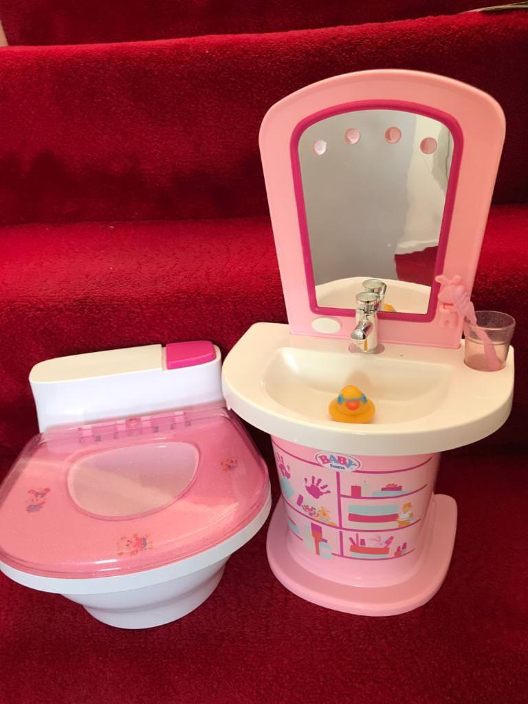 Baby Born Toy Sink and Toilet in Rotherham, South Yorkshire Gumtree