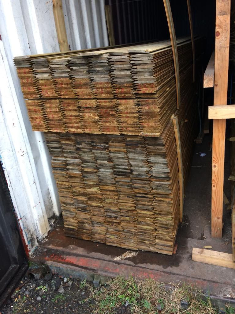 New pressure treated shiplap cladding 12 ft in Consett, County Durham