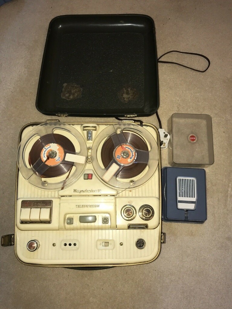 Telefunken 76, 1960 Tape Reel to Reel Recorder Vintage