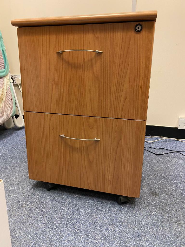 2 Drawer Teak Filing Cabinet In Basingstoke Hampshire Gumtree