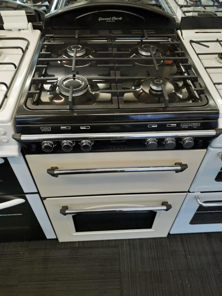 Leisure 60cm wide cream gas cooker in Leeds City Centre, West