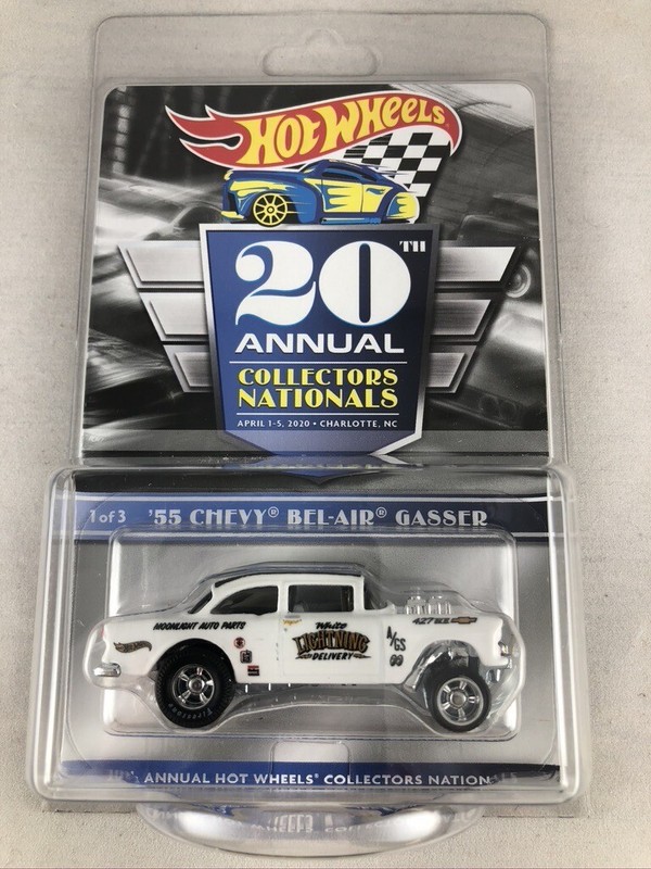 ミニカー 55 CHEVY BEL AIR GASSER CONVENTION 2024 Hot Wheels 24th Nationals Atlanta, GA Convention '55