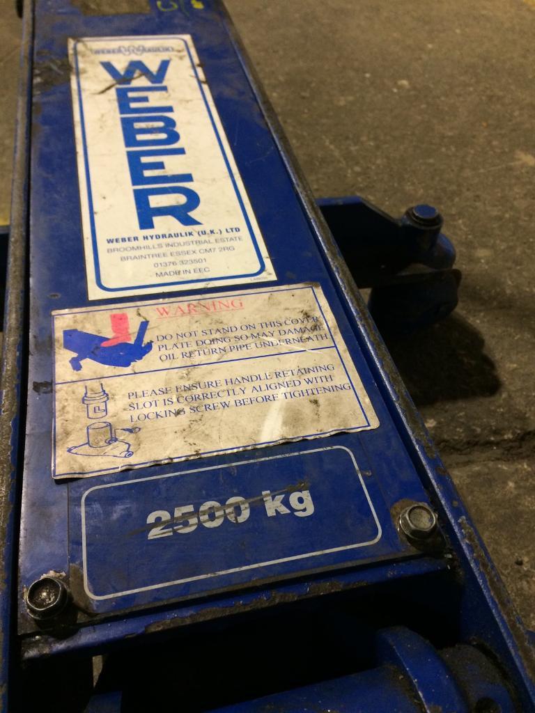 2500kg Commercial Trolley Jack in Fairford, Gloucestershire Gumtree