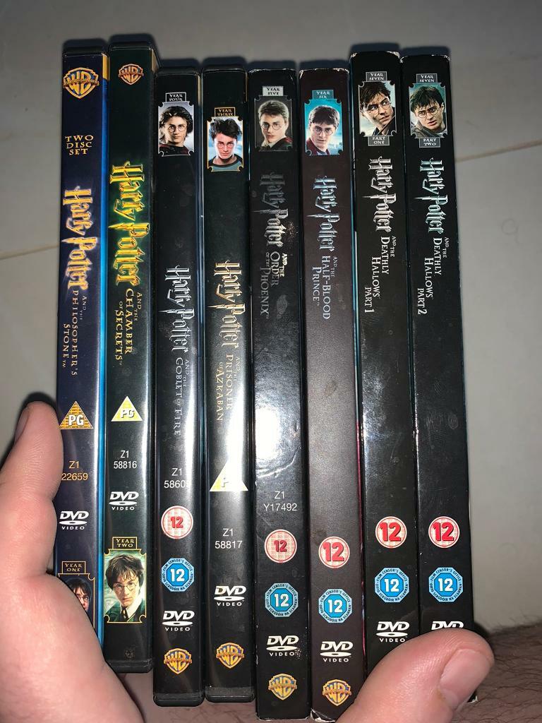 Harry Potter complete 18 DVD collection in Harrow, London Gumtree