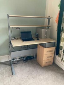 Ikea Bekant Adjustable Desk Assembly Instructions Youtube