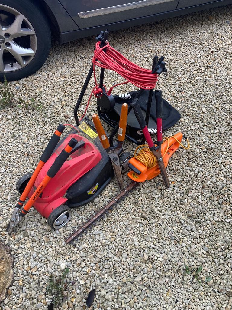 Lawn mower hedge trimmer and a few tools in Patchway, Bristol Gumtree