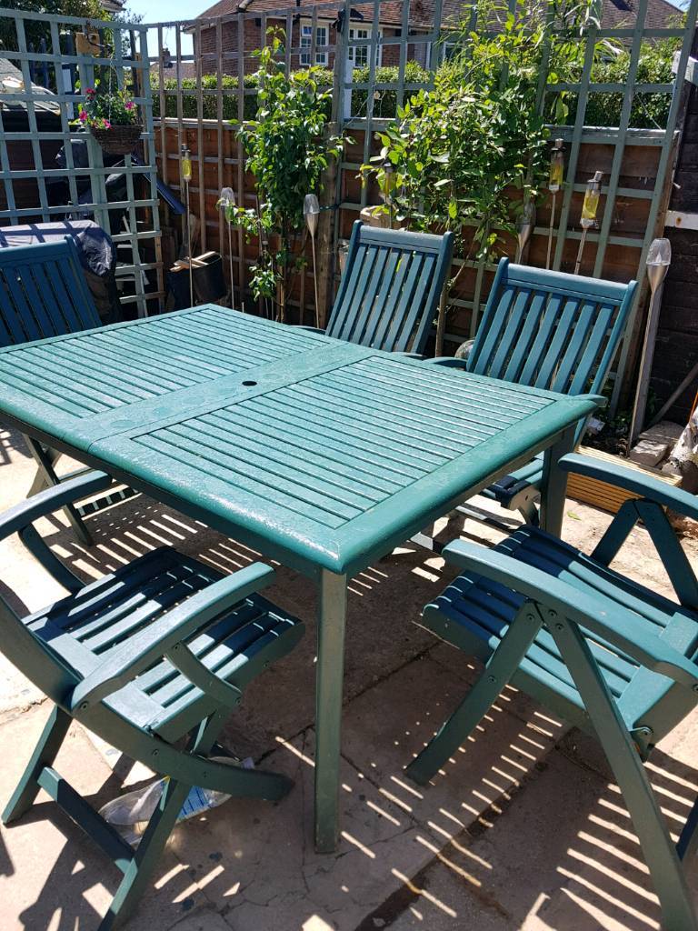 Garden table and 6 chairs in Worthing, West Sussex Gumtree