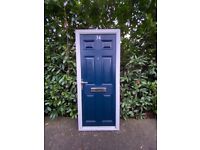 Traditional Composite Front / External Fire Solid Used Door + Frame | dc-155