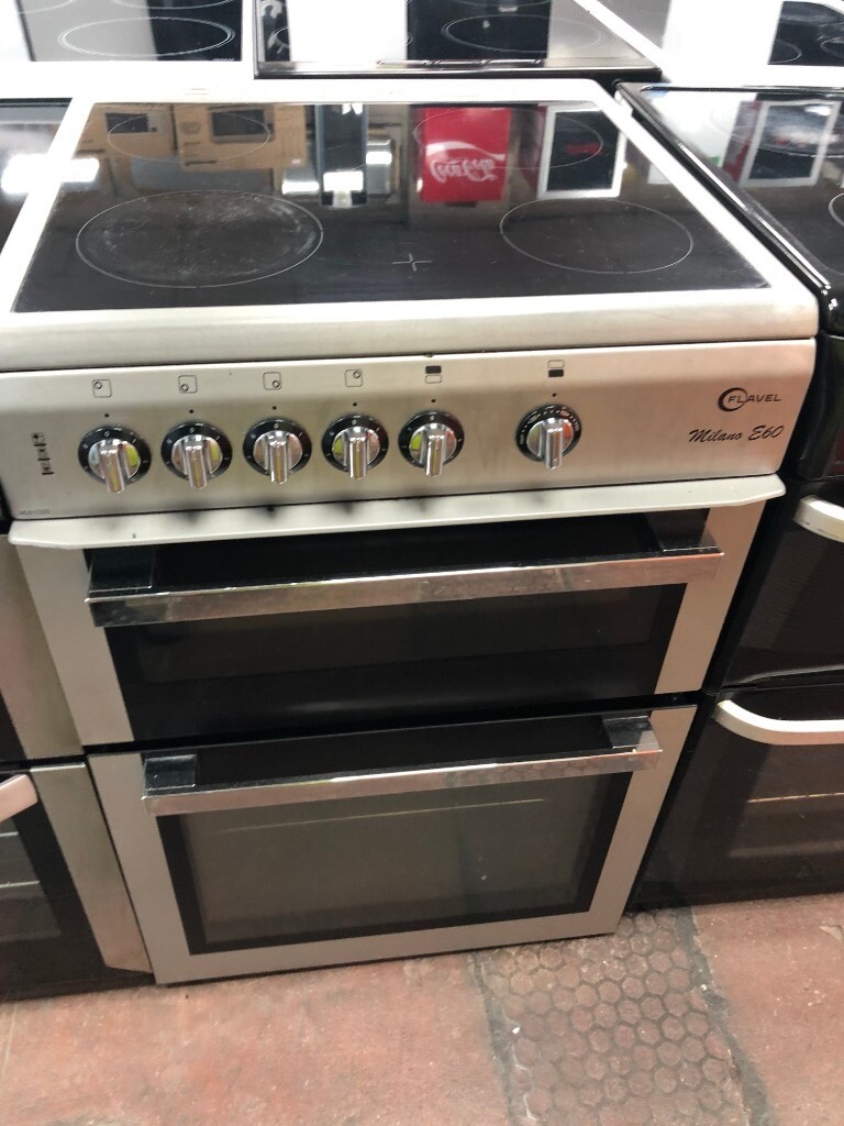 60CM SILVER FLAVEL ELECTRIC COOKER in Birmingham City Centre, West