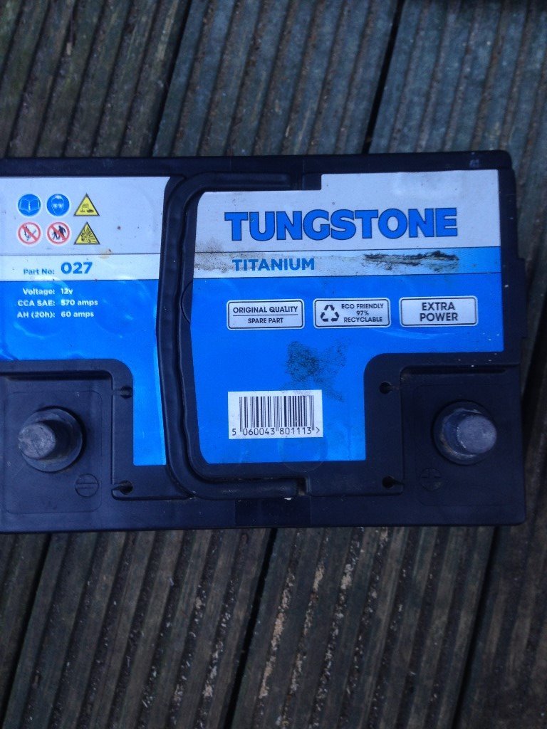 Аккумулятор tungstone 60