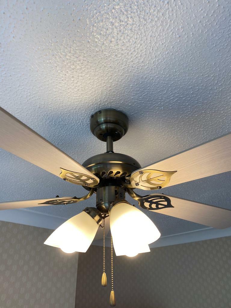 Ceiling light and fan in Romford, London Gumtree