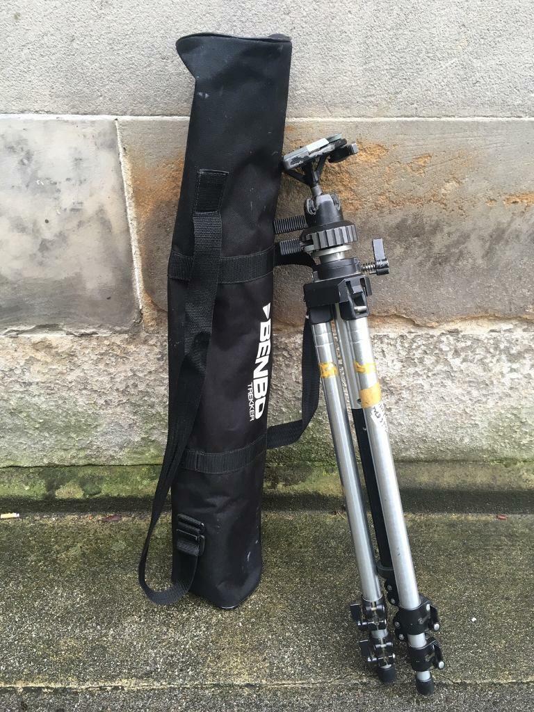 Manfrotto tripod 055 with ball head Mosel 168 in New Town, Edinburgh