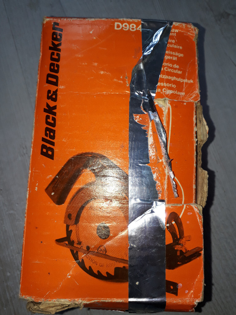BLACK&DECKER D984 Portable Saw Attachment circular saw OXFORD in