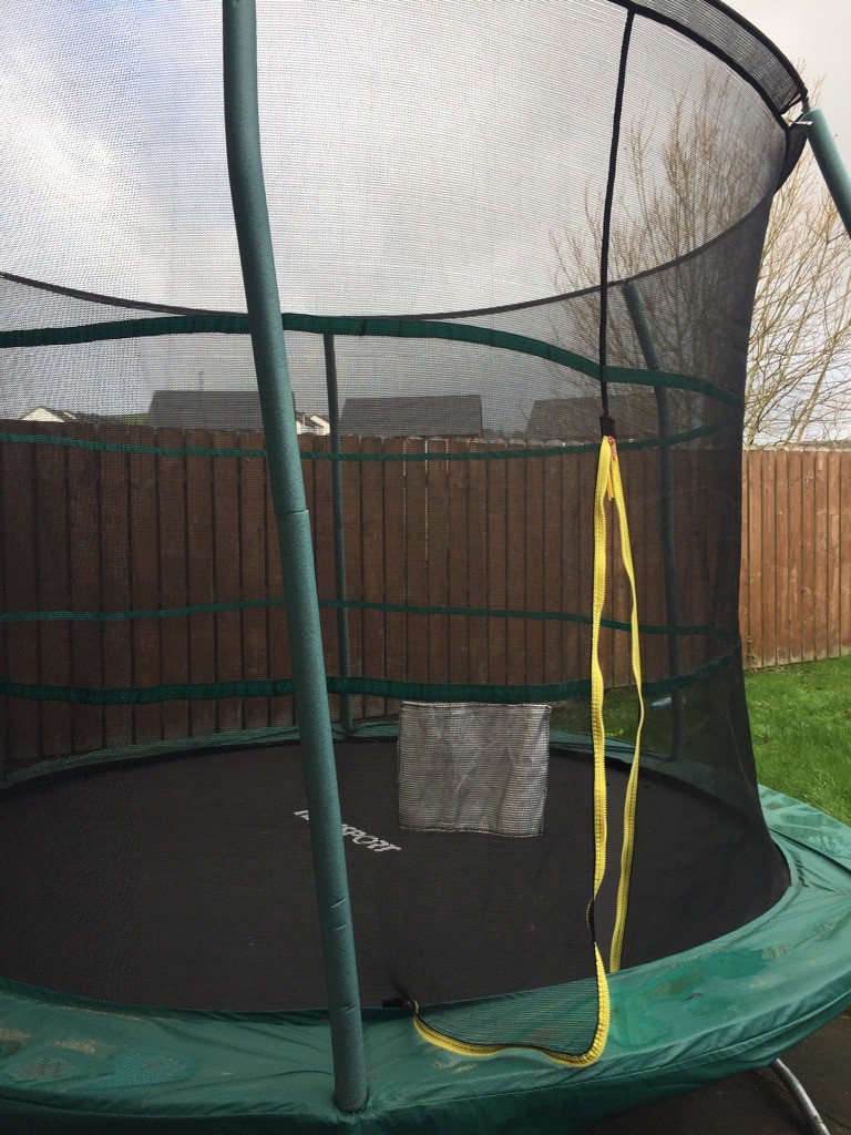 10ft techsport trampoline 5 months old £45 in County Antrim Gumtree