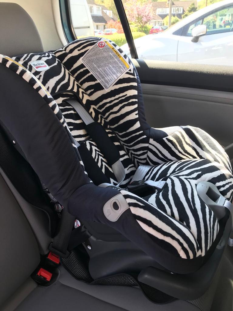 BRITAX FIRST CLASS STAGE 0/1 RECLINING CAR SEAT USED AS SPARE EX CON